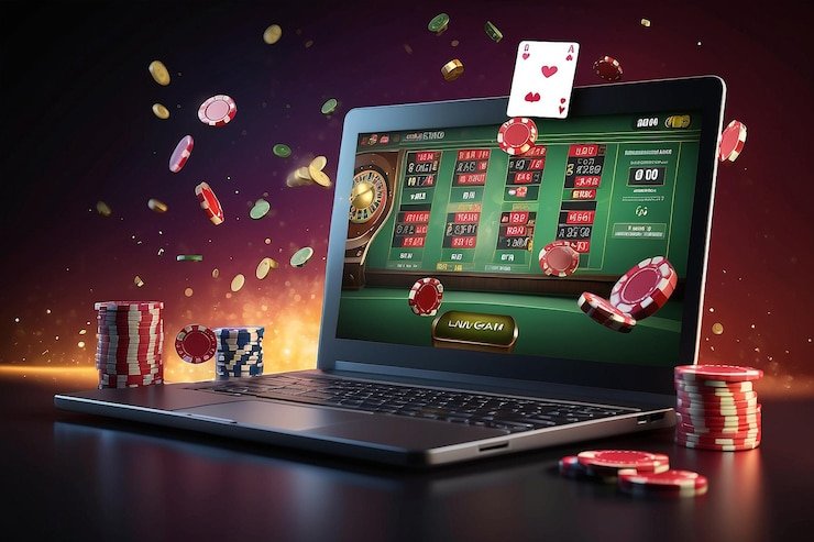Antarmuka aplikasi mobile petir123 menampilkan permainan slot dan live dealer